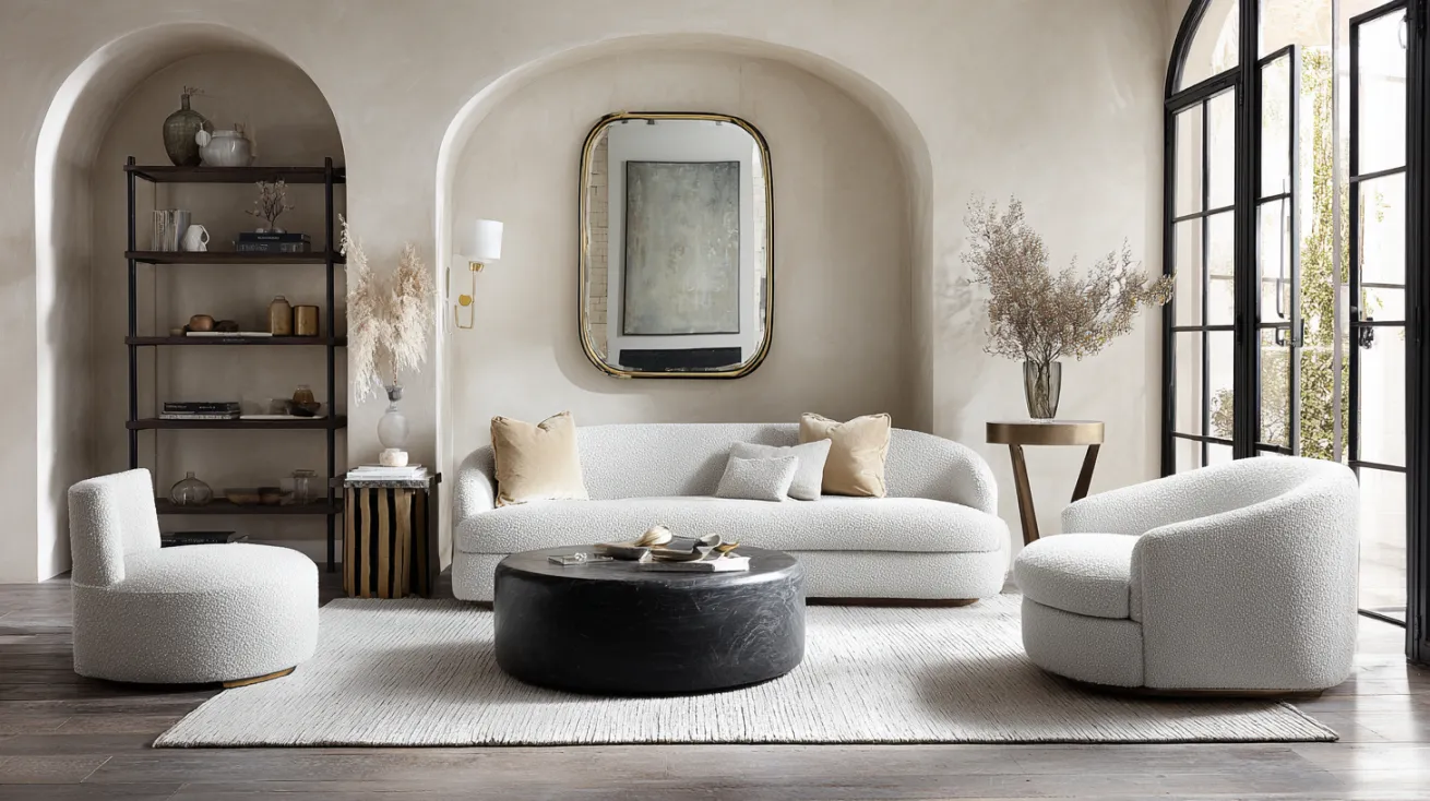 Rounded Furnitures, Curves are back!