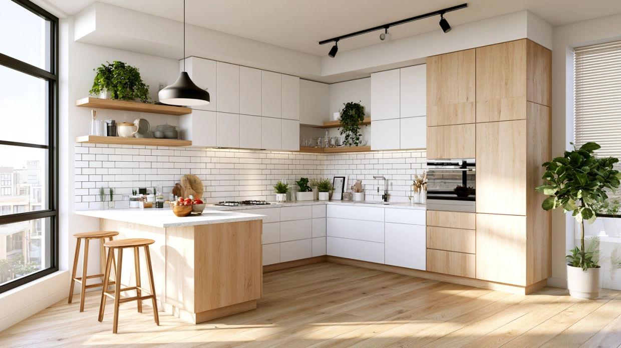 Scandinavian Kitchen Design Ideas for Indian Homes