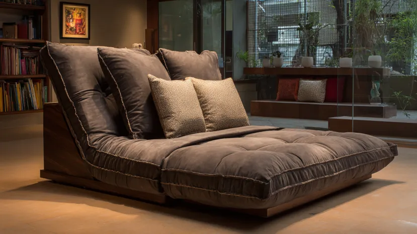 Scandinavian Style Convertible Couch Bed