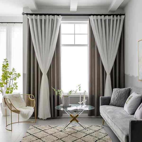 Living Room Curtain Design