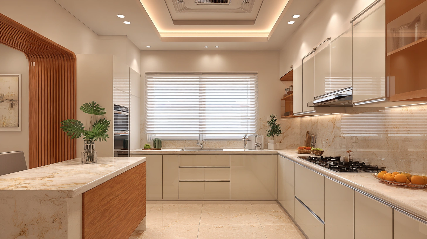 Simple Kitchen POP Design | 10 Ideas for Indian Homes with Cost Guide