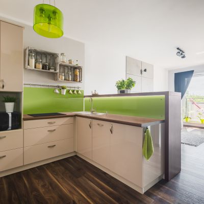 Simple Open Kitchen Design