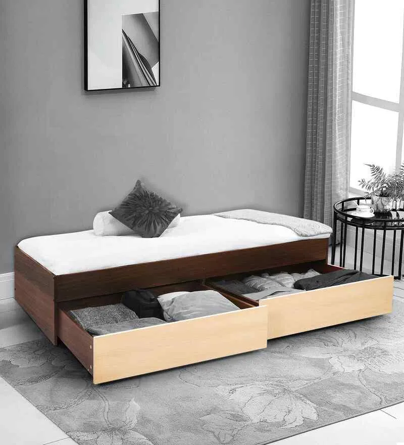 Single Bed with Drawers