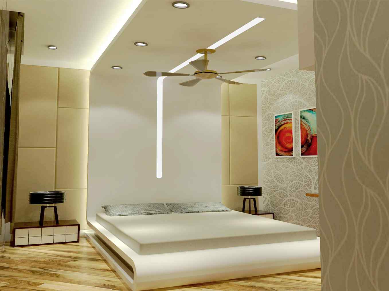 15+ Awe-Inspiring Small Bedroom Ceiling Design Ideas