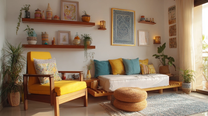 Smart budget living room makeover for Indian homes