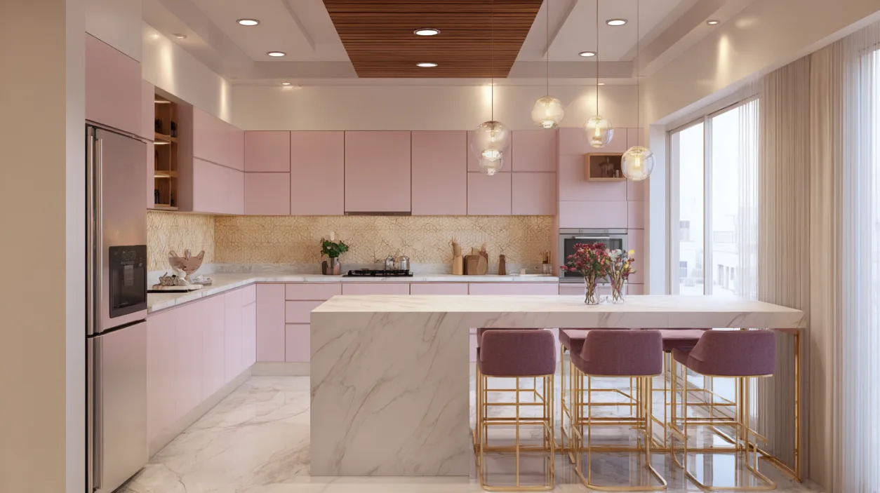 Standard kitchen interior design cost in Hyderabad area