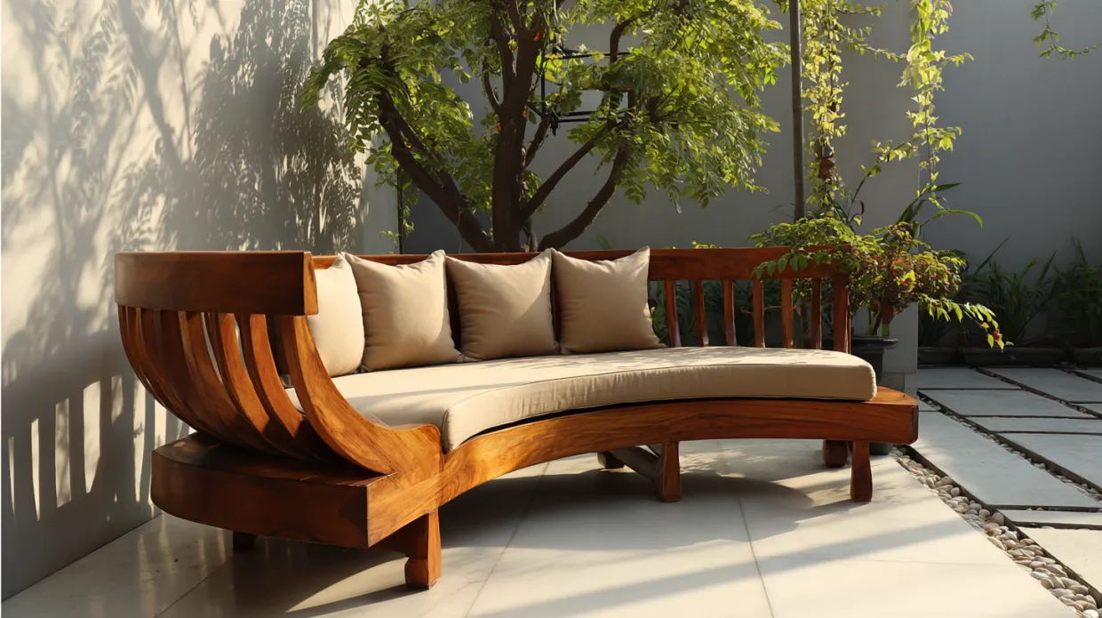 Explore Our Stylish Wooden Sofa Designs Catalogue