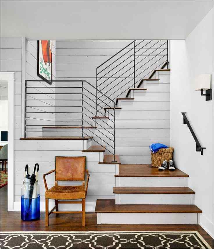 Living Room With Stairs