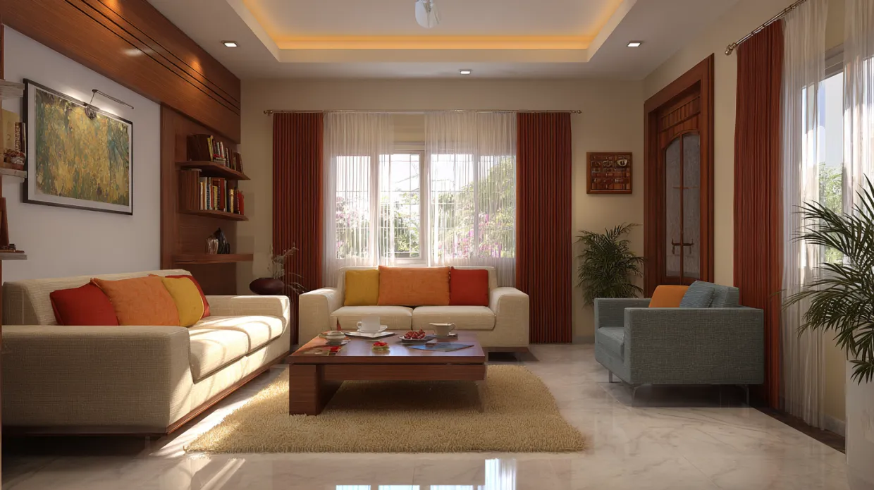 14 Top Middle-Class Small House Interior Design for a Living Room