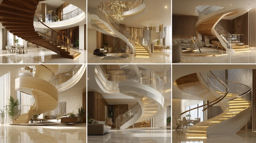 10+ Round Stairs Designs for Modern Homes in 2026