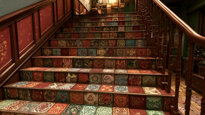 Traditional Jeena tiles design