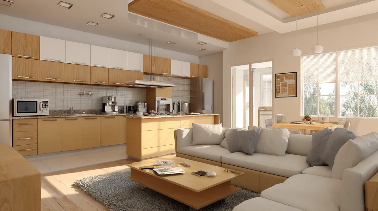Turnkey Interior Design in Bangalore kitchen space