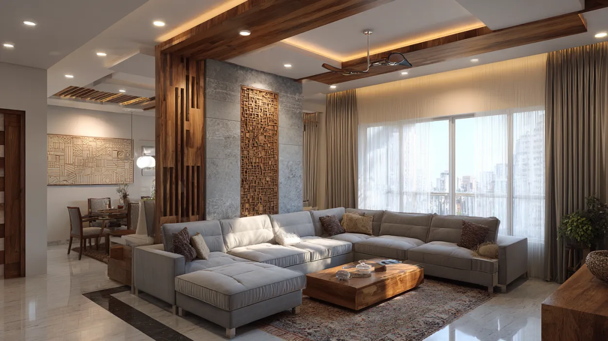 Turnkey Interior Design spacious hall