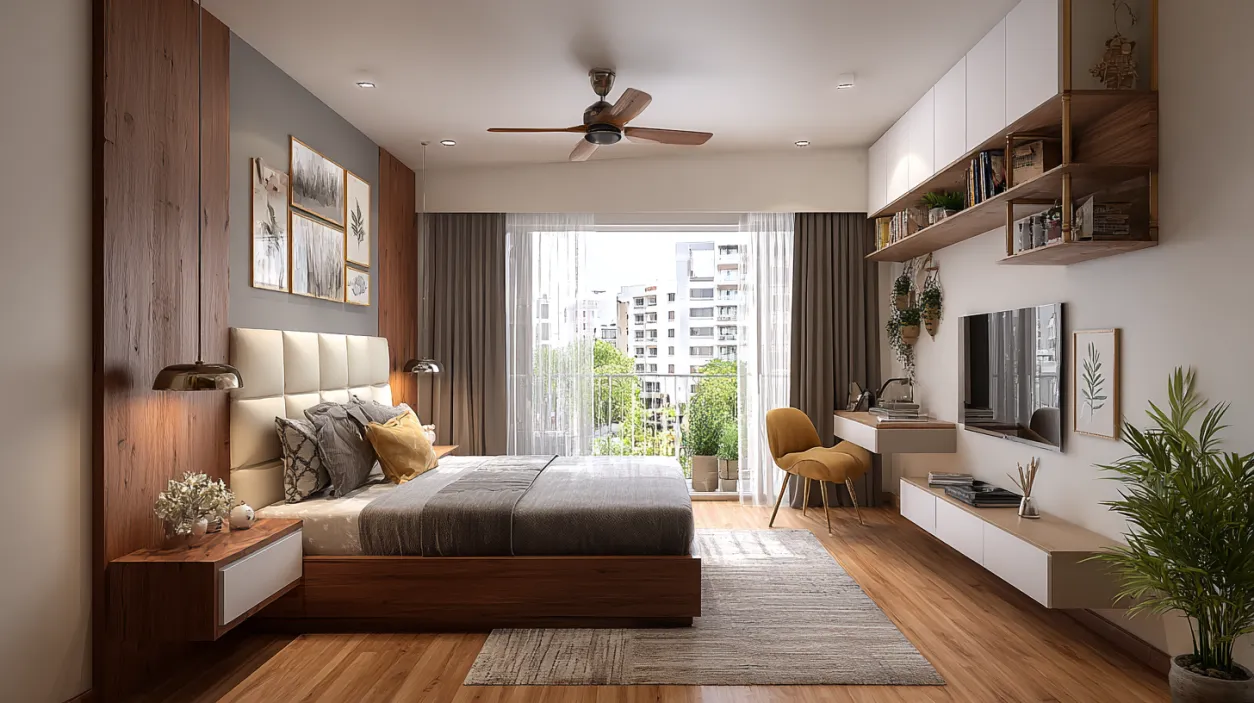 Turnkey Interior in Bangalore bedroom modern