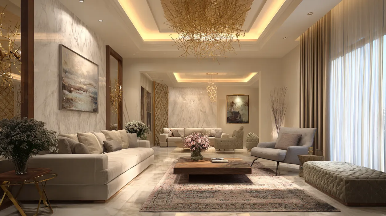 Premium villa interior design projects in Bangalore.