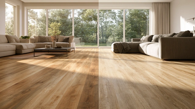 Vinyl and laminate flooring comparison