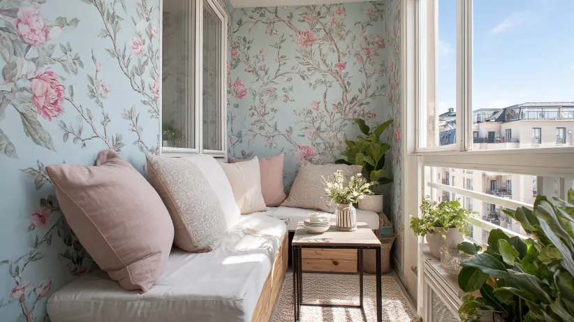 Wallpapers Balcony Wall Design