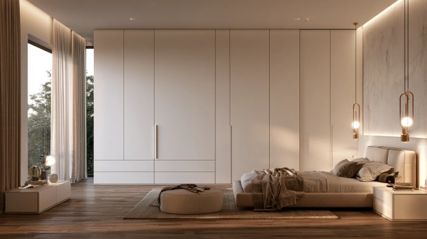 20 White Wardrobe Designs to Brighten Modern Indian Bedrooms