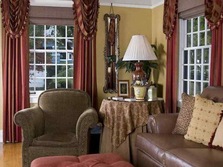 Living Room Curtain Design