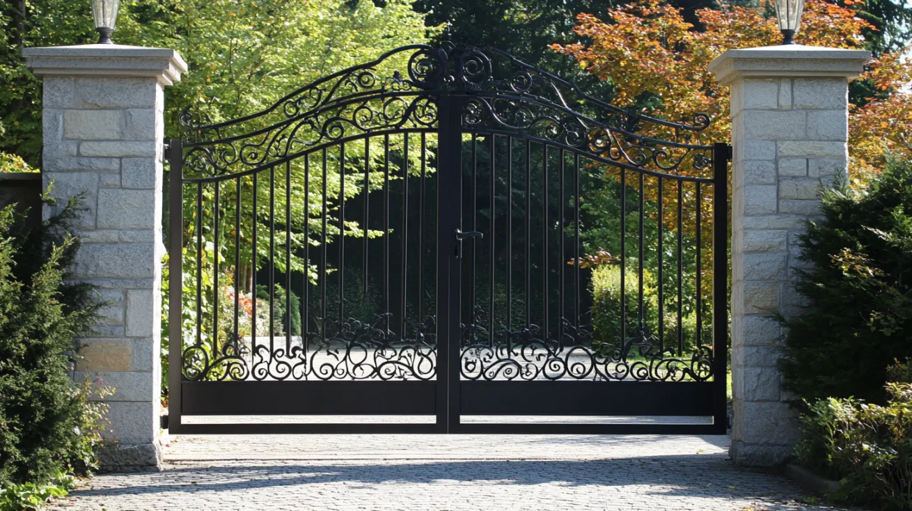 aluminium small grill gate design