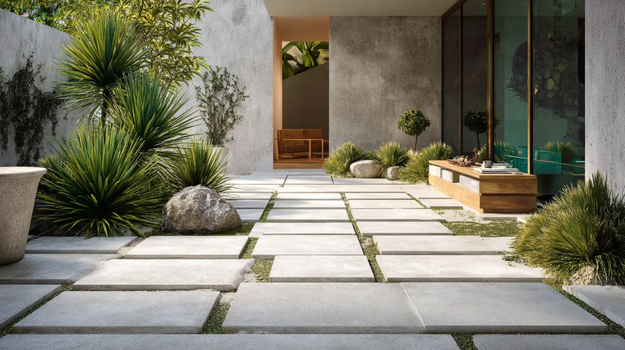  modern concrete balcony flooring design for durable, stylish, and weather-resistant outdoor living spaces