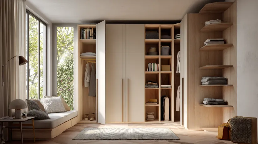 corner spaces cupboard design ideas