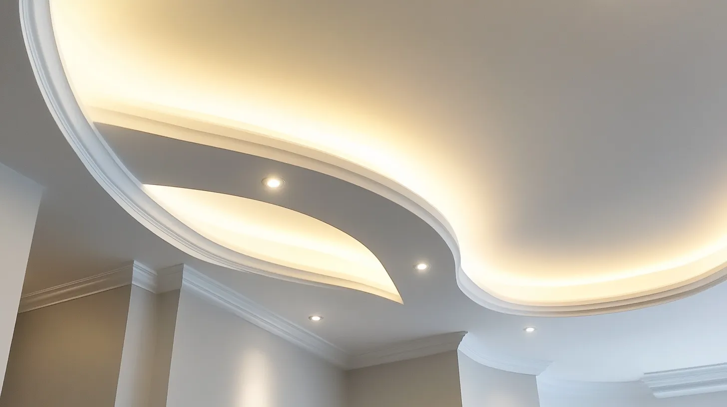 cove type ceiling false ceiling design