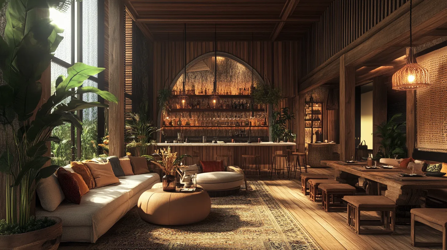 eco luxe living with sustainable elements