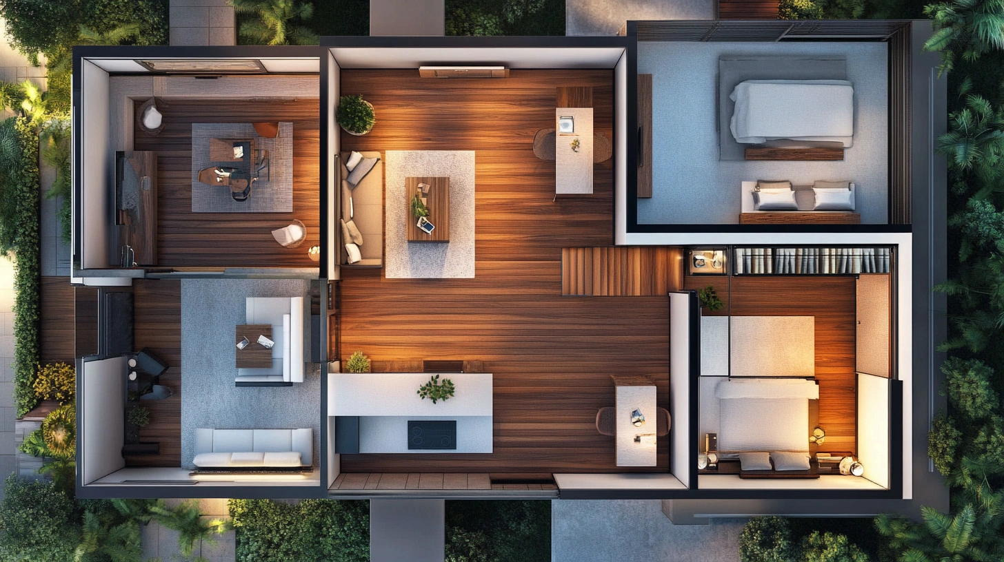 expandable core house plan
