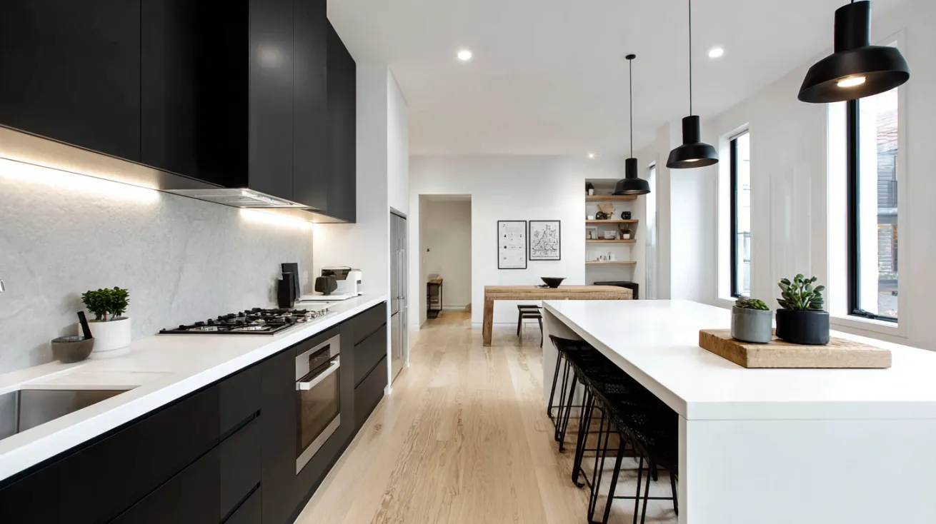 Black and White Kitchen Designs: Timeless Elegance for Your Home