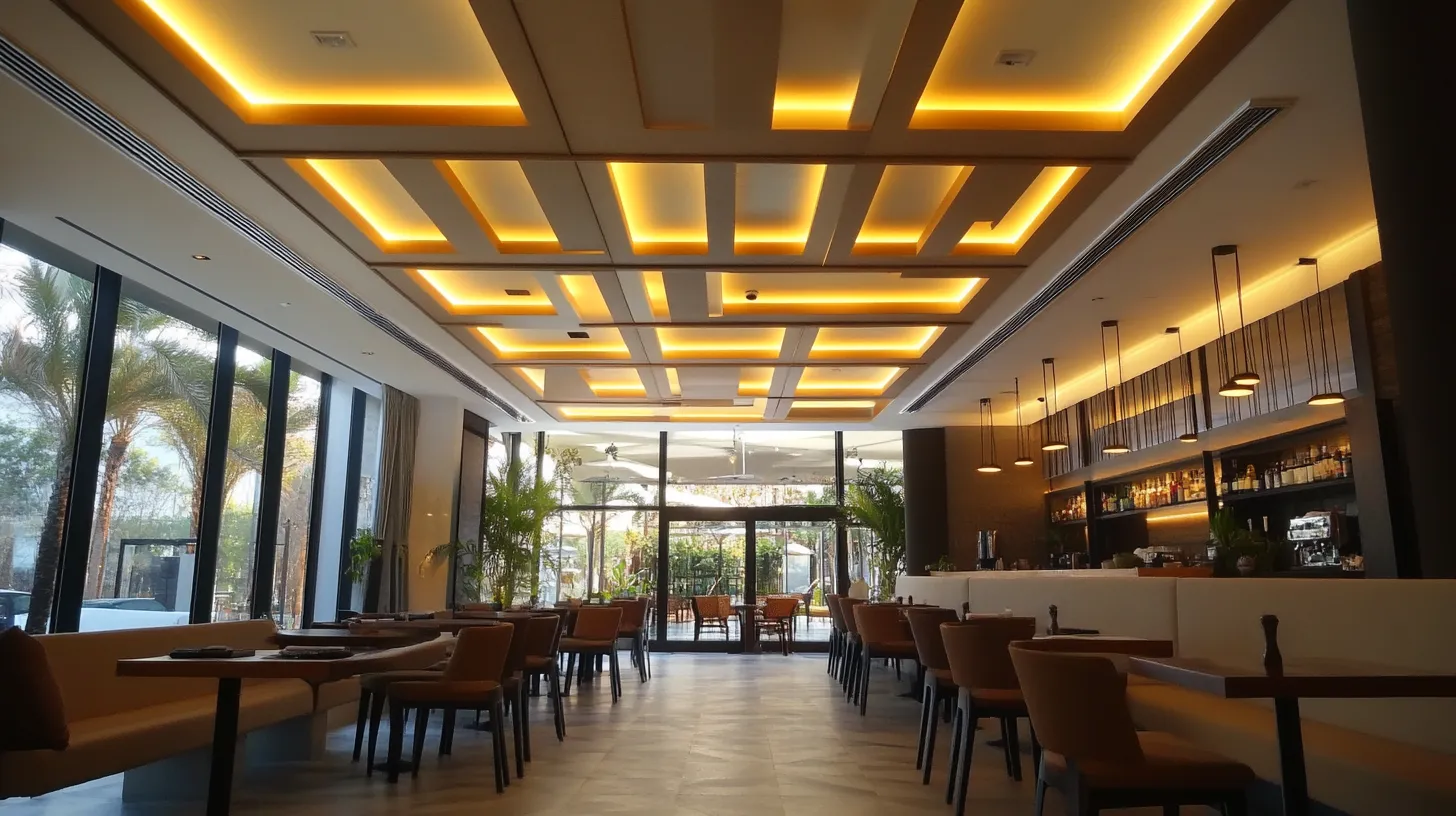 fiber cement boards type false ceiling design