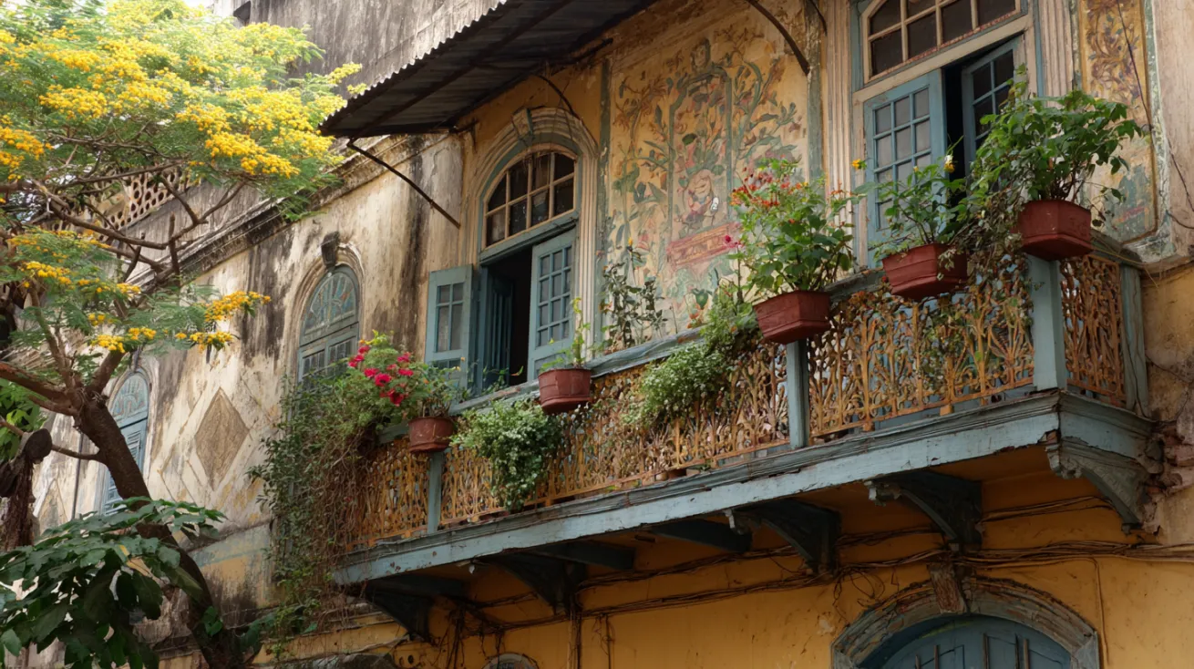 french windows in india