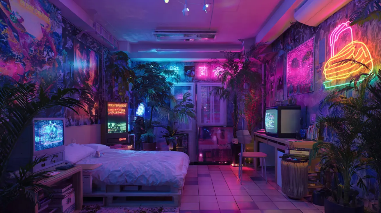 futuristic wallpaper desige types 