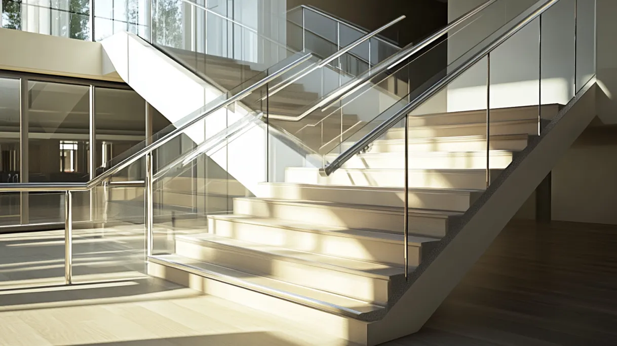 17 Modern Glass Railing Designs for Stairs in 2026