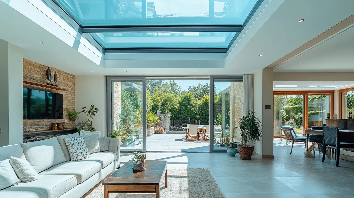 glass type ceiling false ceiling design