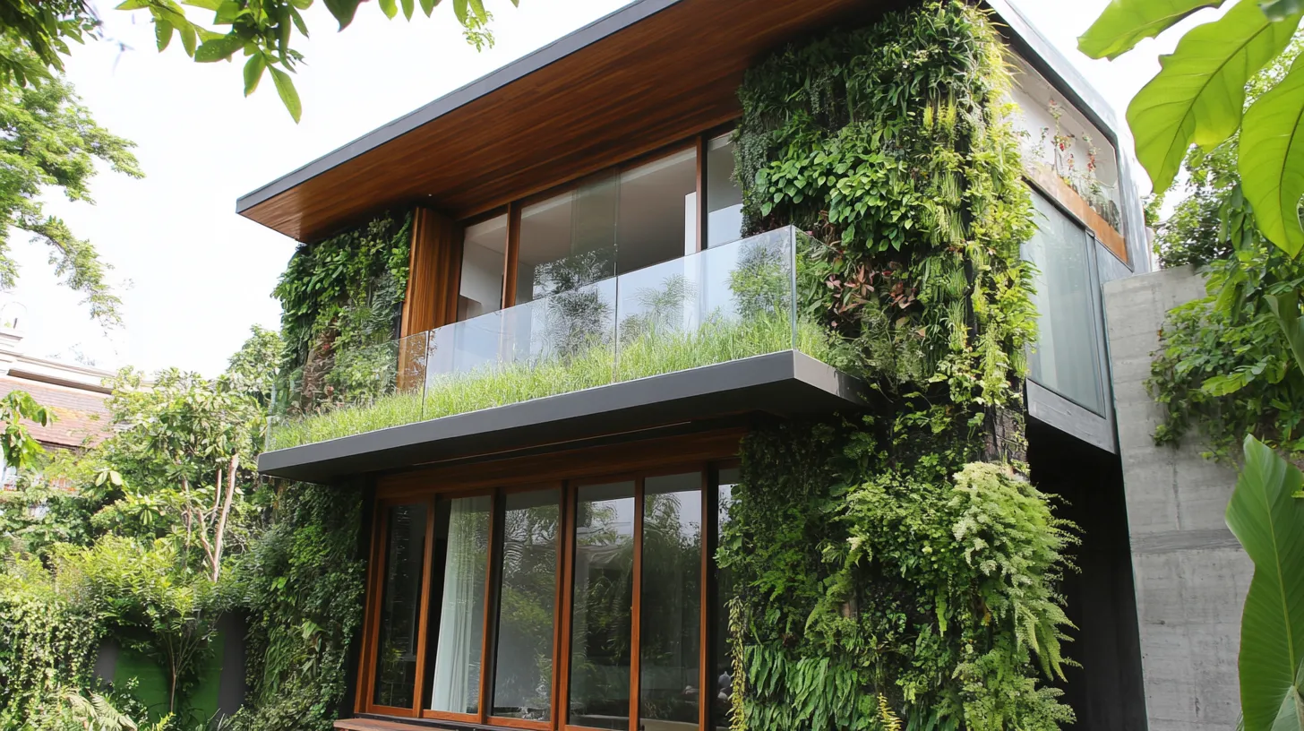 green home balcony design
