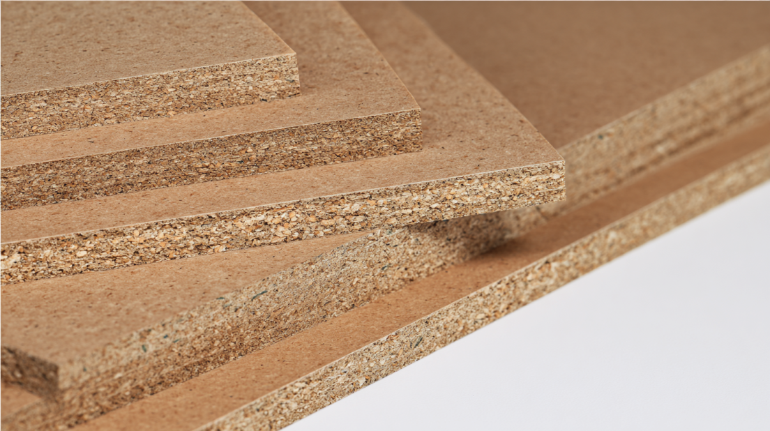 High-density fibreboard panels with smooth engineered wood finish