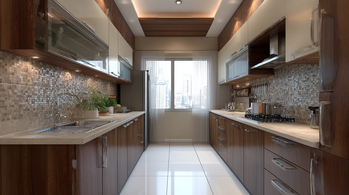 Modern modular kitchen designs for Indian homes