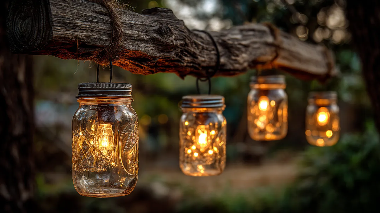 diy jar lights