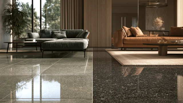 Kota stone and granite flooring comparison