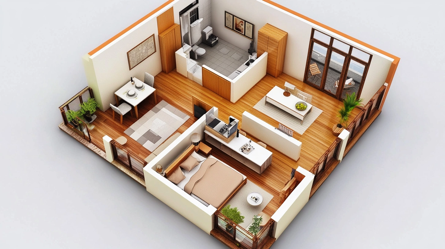 l shaped efficient design