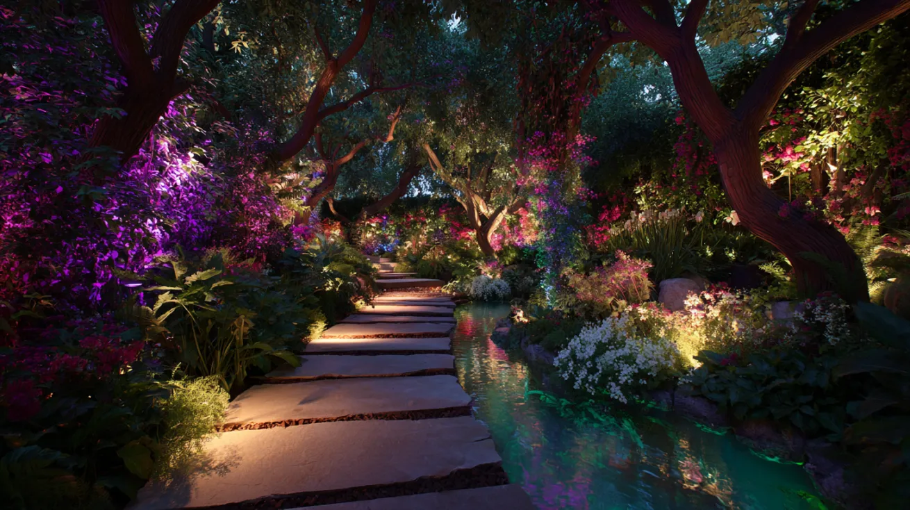 walkways lightings
