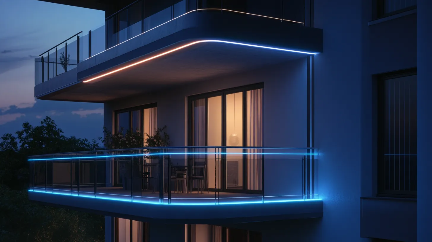 lighting front balcony pop design for 1st floor