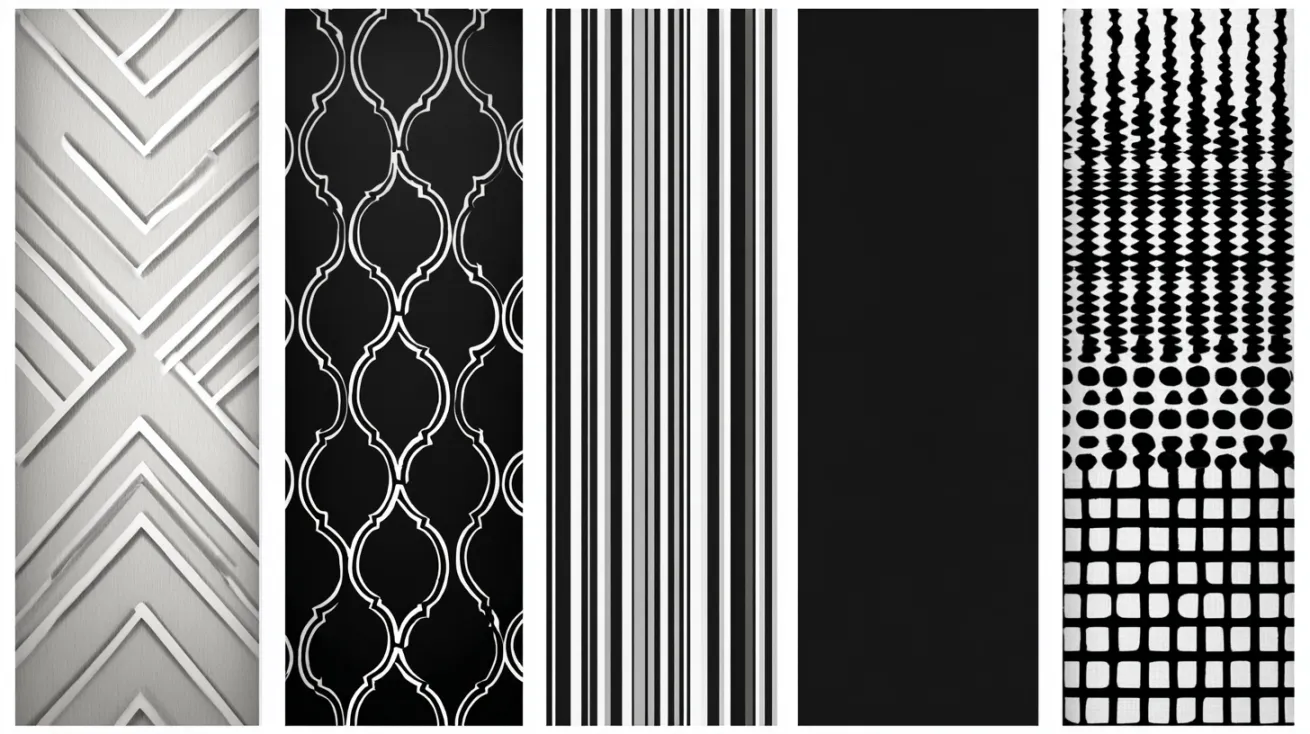 monochrome patterns for wallpaper