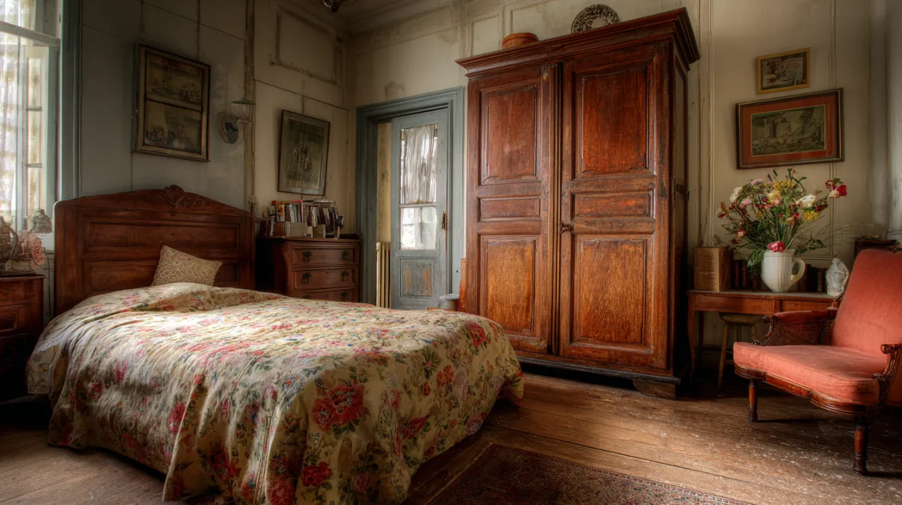 traditional hinged wardrobe