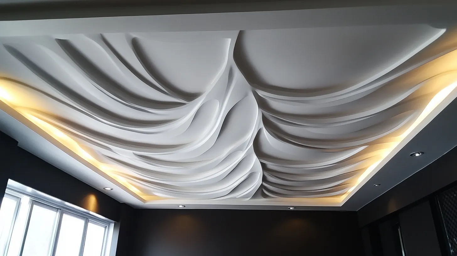 simple pvc false ceiling design idea