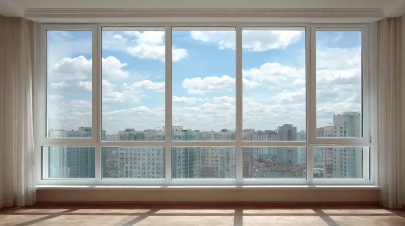 sliding door window design