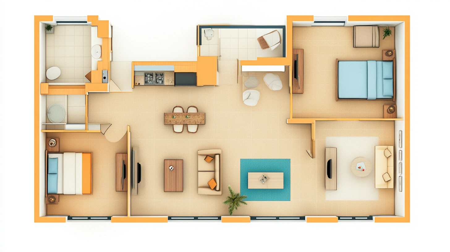 space efficient budget house plan