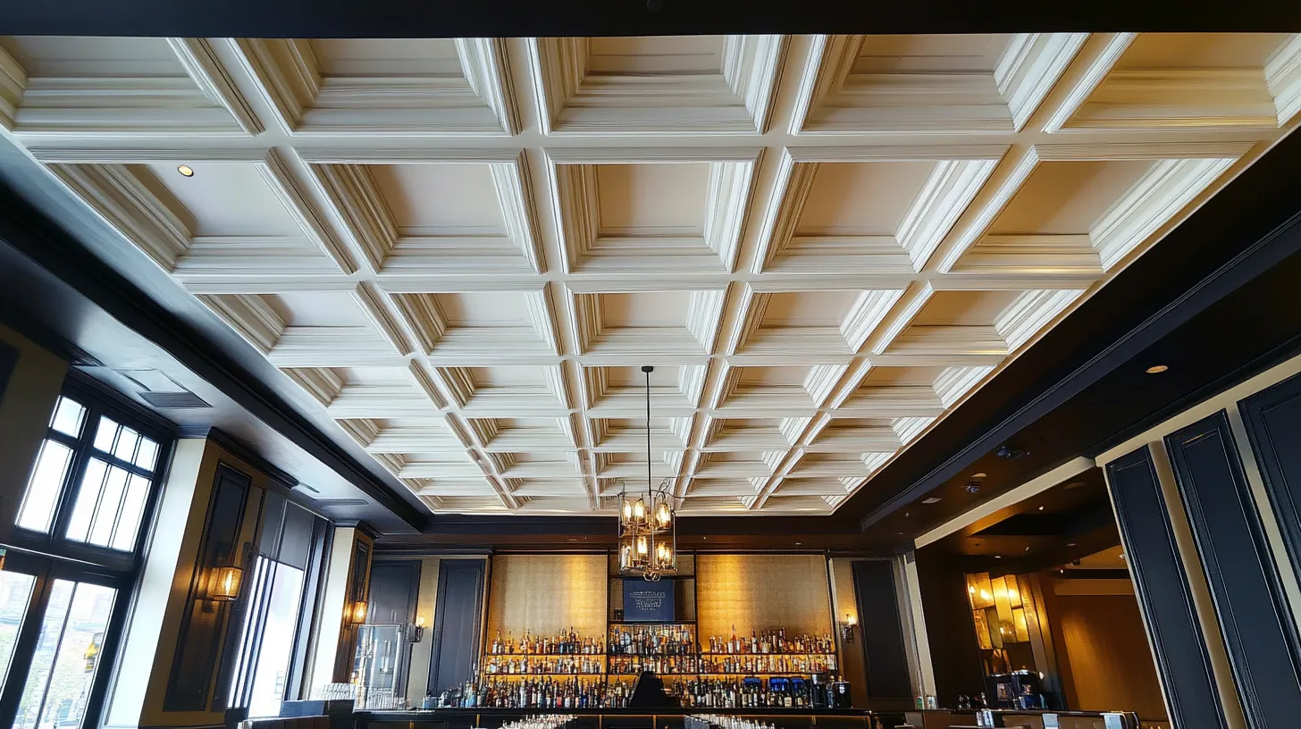 square type false ceiling design idea