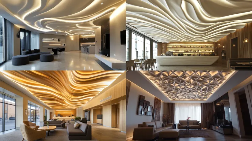 17 Modern Fibre Ceiling Designs for Stylish &amp; Durable Interiors in 2026